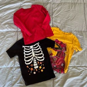 Lot of 3 Boys T-shirts - 1 Old Navy, 1 Children’s Place & 1 Carters Size 5T